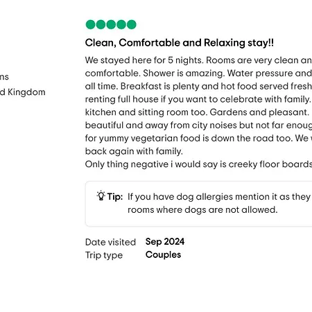 Gasthuis Lane Head Farm Country 4*